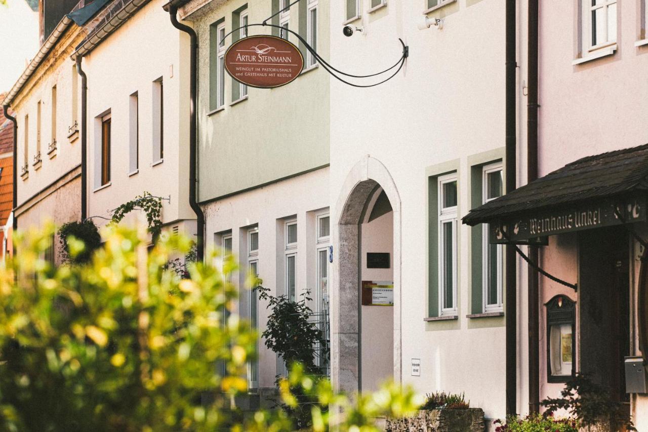 Weingut Pastoriushaus - Artur Steinmann Hotel ซอมเมอร์เฮาเซน ภายนอก รูปภาพ